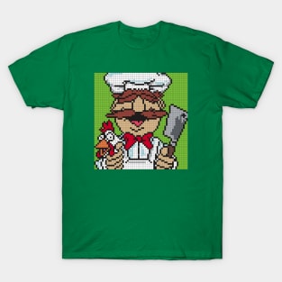 POXELART - Swedish Chef From The Muppets T-Shirt